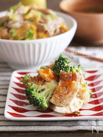 余りがちなちくわで♡旨みたっぷりブロッコリーと味玉のサラダ♡