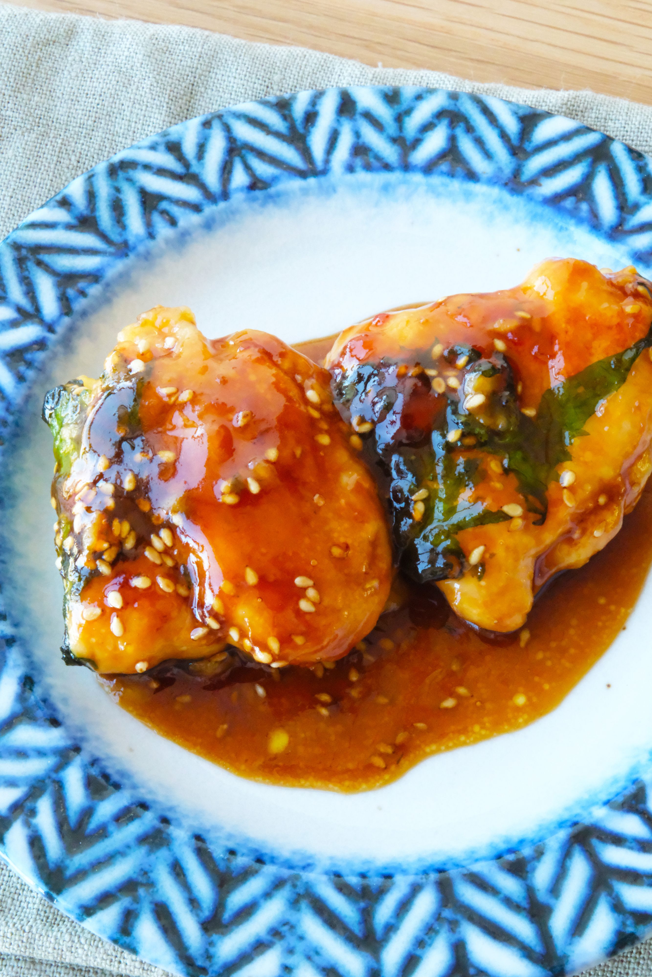 照り焼き ささみのしそチーズ照り焼き】甘辛で食欲そそる♪ | レシピサイトNadia