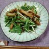 M＊Pの作ってみた!投稿(おつまみ風！さつま揚げと水菜の簡単和風サラダ♪)