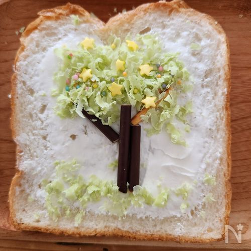 子供と作ろう♪ふわふわチョコの木パン【包丁いらず】