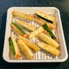 ズッキーニの米粉スティックフライの工程3