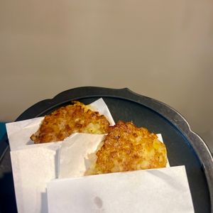 みーたんの作ってみた!投稿(【新発想】えび入りハッシュドポテト！海老のうま味で旨さ倍増！)