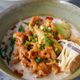 ボリューム満点♡『豚こまの冷やし豆乳担々そうめん』ピリ辛美味