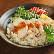 カオマンガイ風フライパンご飯