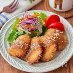むね肉でもしっとり♩味噌だれチキンカツ