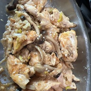 301138の作ってみた!投稿(【鶏むね肉の香味ダレ絡め】節約レシピでごはんおかわり‼︎)