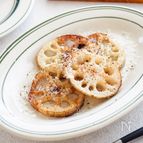 【チーズたっぷり蓮根ソテー】甘くてシャキッ♪絶品おつまみ