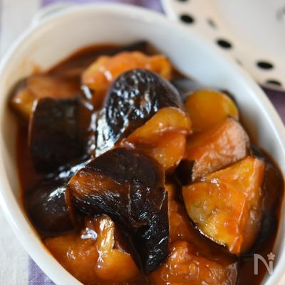 なすのケチャップ炒め【作り置き】