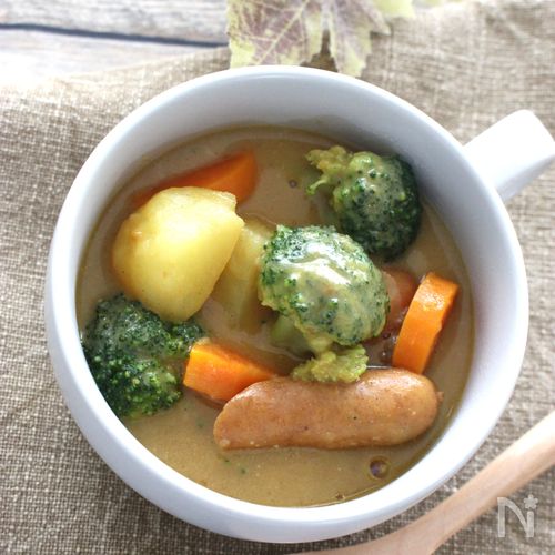 豆乳で作るカレークリームシチュー