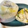 余った焼き魚で!塩サバとたくあんのボリュームおにぎり♪の工程3