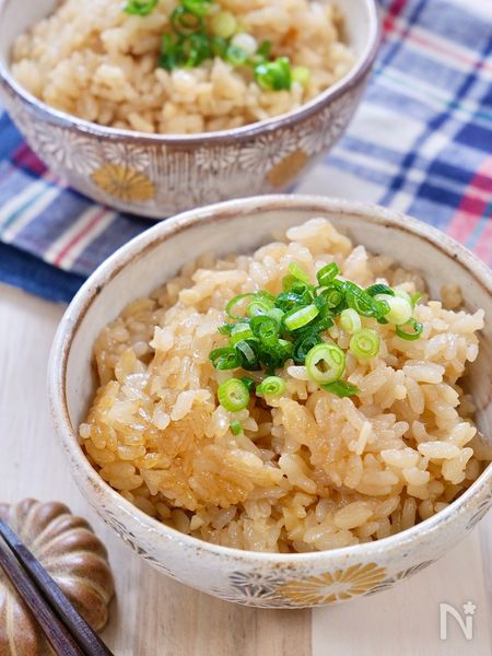 ピリっと美味しい♡ぽかぽか『生姜の炊き込みご飯』