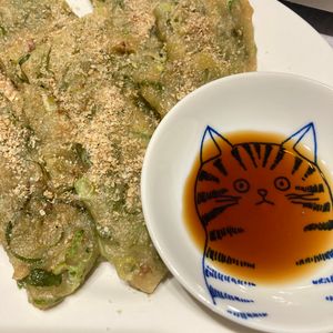 すみれの作ってみた!投稿(もちもち！簡単ねぎ焼き)