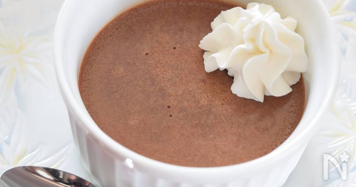 動画あり マシュマロチョコレートムース By 豊田 亜紀子 レシピサイト Nadia ナディア プロの料理家のおいしいレシピ