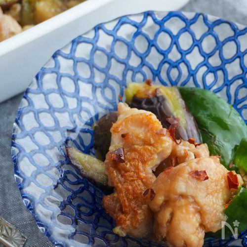 【冷めても美味しい】鶏と夏野菜の甘酢ストック