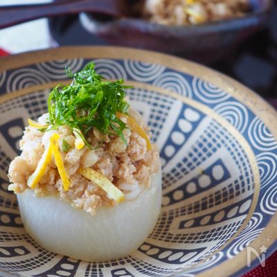 【レンジで簡単】アツアツふろふき大根＊大根大量消費