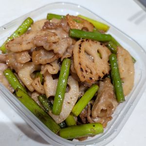 Reonの作ってみた!投稿(豚肉とれんこんの甘辛ガーリック炒め【#作り置き#冷凍保存】)