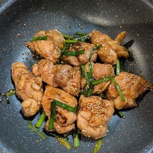 海の作ってみた!投稿(やみつき ごまニラチキン)