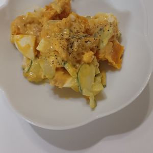 1バーバミーの作ってみた!投稿(【かぼちゃの旨塩レモンごまマヨサラダ】レンチンでウマウマ！)