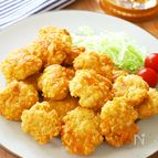 コスパ＆栄養満点◎【鶏むねと高野豆腐のカレーナゲット】
