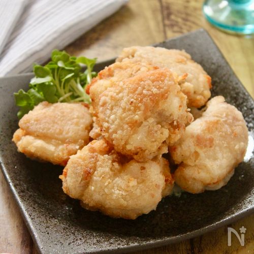 ジューシーなのにあっさり♪梅風味のさっぱり唐揚げ