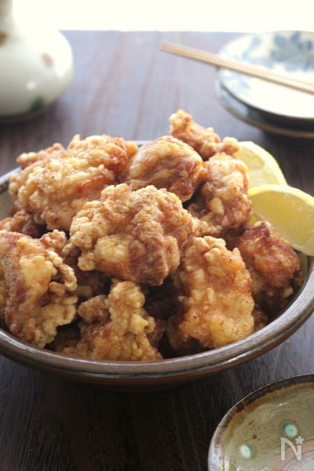 もみもみ1分♪カリッとジューシー、鶏のから揚げ
