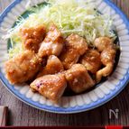 【鶏むね肉のさっぱり炒め】肉にしっかり味が付いて美味しい😋