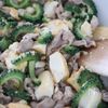 苦み少なめ！家族が絶賛した【旨塩ゴーヤチャンプルー】の工程4