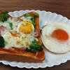 ゆの作ってみた!投稿(ピザトーストでおうちランチ)