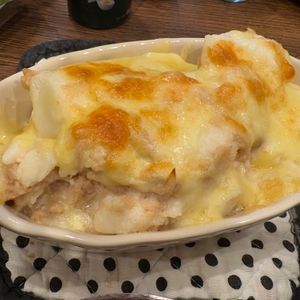 ゆずぽんずの作ってみた!投稿(超簡単で超美味しい♡たたき長芋とツナのグラタン)