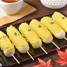 さつまいも餡の串団子│ほっこり和スイーツで秋のおやつ