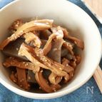 こくうま！簡単おつまみ☆こんにゃくとメンマの炒め物