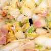 白菜1/4株消費!ワンパンで簡単♪【白菜クリームパスタ】の工程3