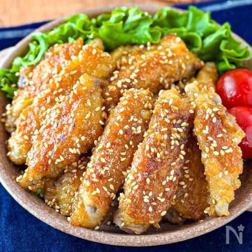 簡単10分◎コクうまやみつき【ごま味噌手羽】
