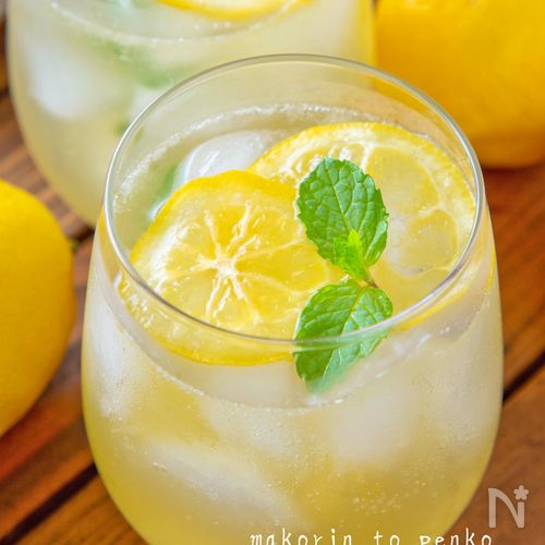 5分で完成!【手作りレモネード】熱中症・夏バテ防止に!