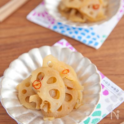 レンジでできる！れんこんきんぴら
