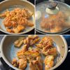 フライパンごとどーん！ガツンと旨い！【鶏キムチーズ焼き】の工程2