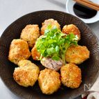 【20分で絶品！】ふわふわ豚こまボールの一口カツ