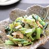 簡単!【小松菜とちくわのごま和え】朝食やお弁当にサッと野菜+
