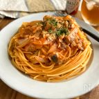 ワンパンで！さば缶トマトパスタ【子供も喜ぶお魚レシピ】