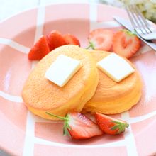 ふわしゅわとろけるー♪スフレパンケーキ