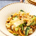 旨味ぎっしり♡【小松菜と舞茸のオイスター炒め】お弁当にも◎