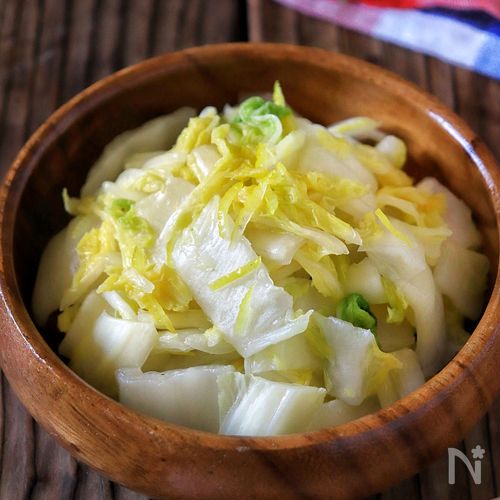 抱えて食べた【ゆず白菜】