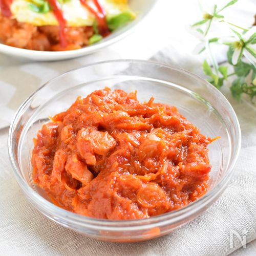 【トマト系メニューの素】野菜とウインナーで楽早！