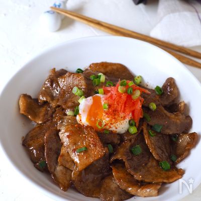 北海道帯広名物!がっつり豚丼【スタミナ丼・漬け込み不要】