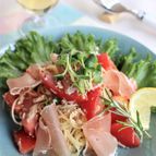 暑い時にもサッパリと美味しい！粒マスタードレモンパスタ