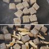 【きのこ入り雷こんにゃく】ローカロリーで満足感のある常備菜♪の工程2