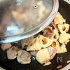 【材料2つ】レンコンと砂肝の醤油ガーリックオイル焼きの工程5
