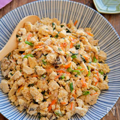 【基本の炒り豆腐】定番/ヘルシー/節約/簡単/ボリューム副菜