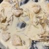 濃厚♡鶏肉と舞茸のクリームパスタの工程4