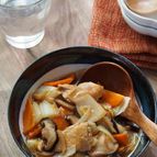 からだ温まる：鶏肉と白菜のあんかけ